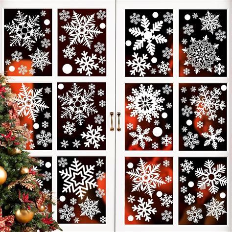 Snowflake Window Clings